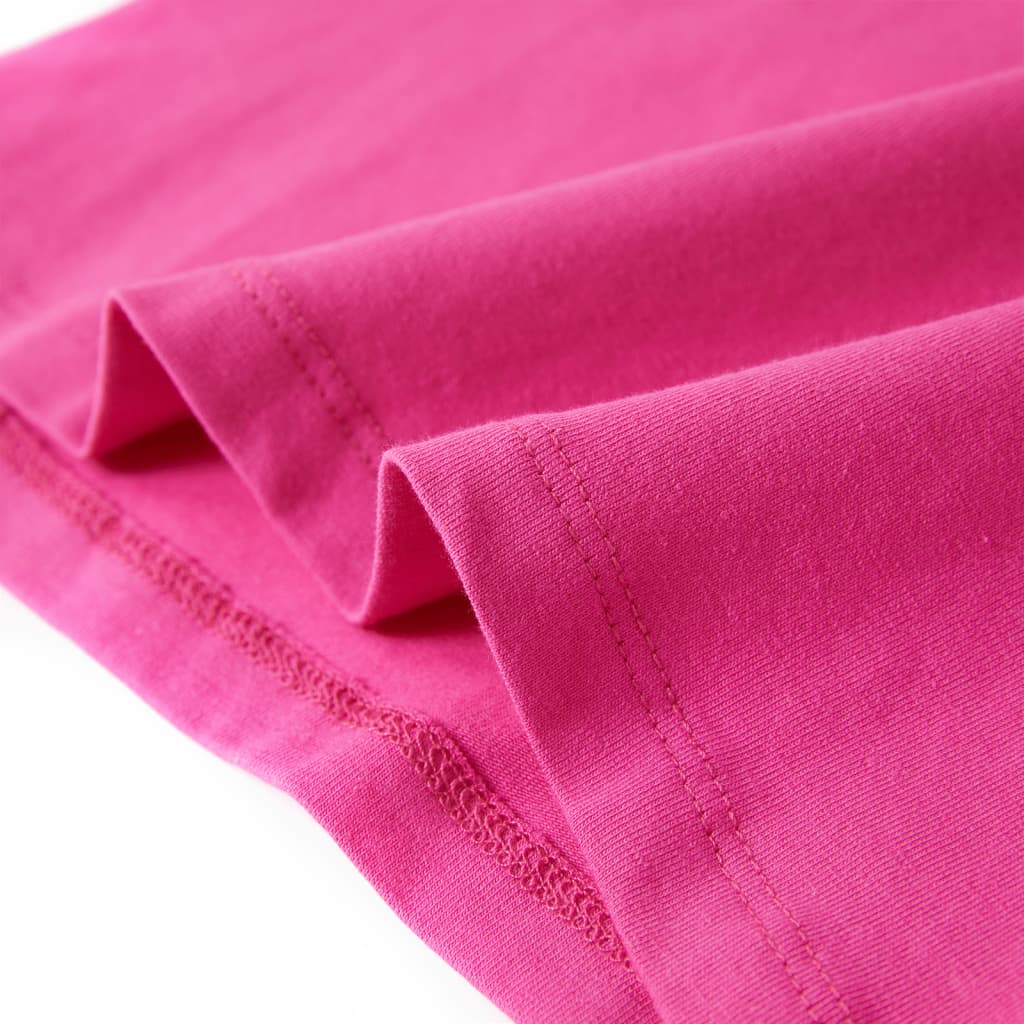 T-shirt til børn str. 116 pink