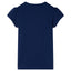 T-shirt til børn str. 104 marineblå