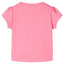 T-shirt til børn str. 92 lyserød