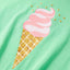 T-shirt til børn str. 116 lysegrøn