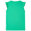 T-shirt til børn str. 116 grøn
