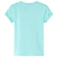 T-shirt til børn str. 140 lys mintgrøn