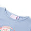 T-shirt til børn str. 92 blå