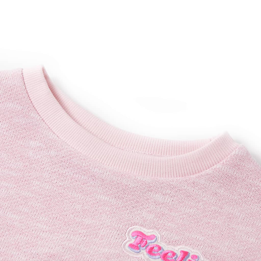 Sweatshirt til børn str. 140 lyslilla