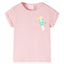 T-shirt til børn str. 140 lyserød