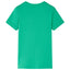 T-shirt til børn str. 116 grøn