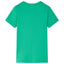 T-shirt til børn str. 128 grøn