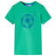 T-shirt til børn str. 140 grøn
