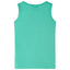 Tanktop til børn str. 128 grøn