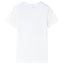 T-shirt til børn str. 92 ecrufarvet