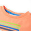 T-shirt til børn str. 128 neon-orange