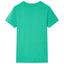 T-shirt til børn str. 104 grøn
