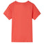 T-shirt til børn str. 140 rød