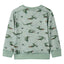 Sweatshirt til børn str. 116 lys kakimeleret