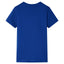 T-shirt til børn str. 128 mørkeblå