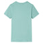 T-shirt til børn str. 128 lys kakifarve