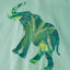 T-shirt til børn str. 128 lys kakifarve
