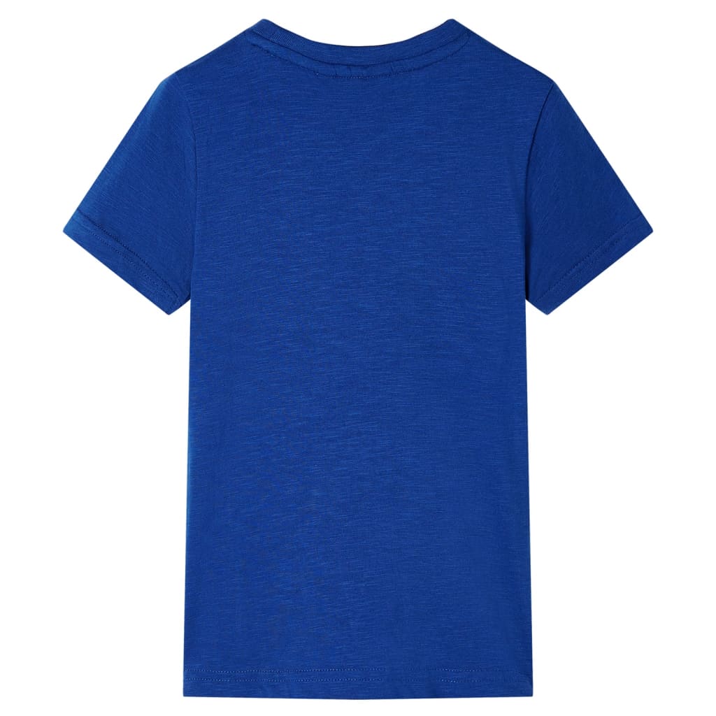 T-shirt til børn str. 140 mørkeblå