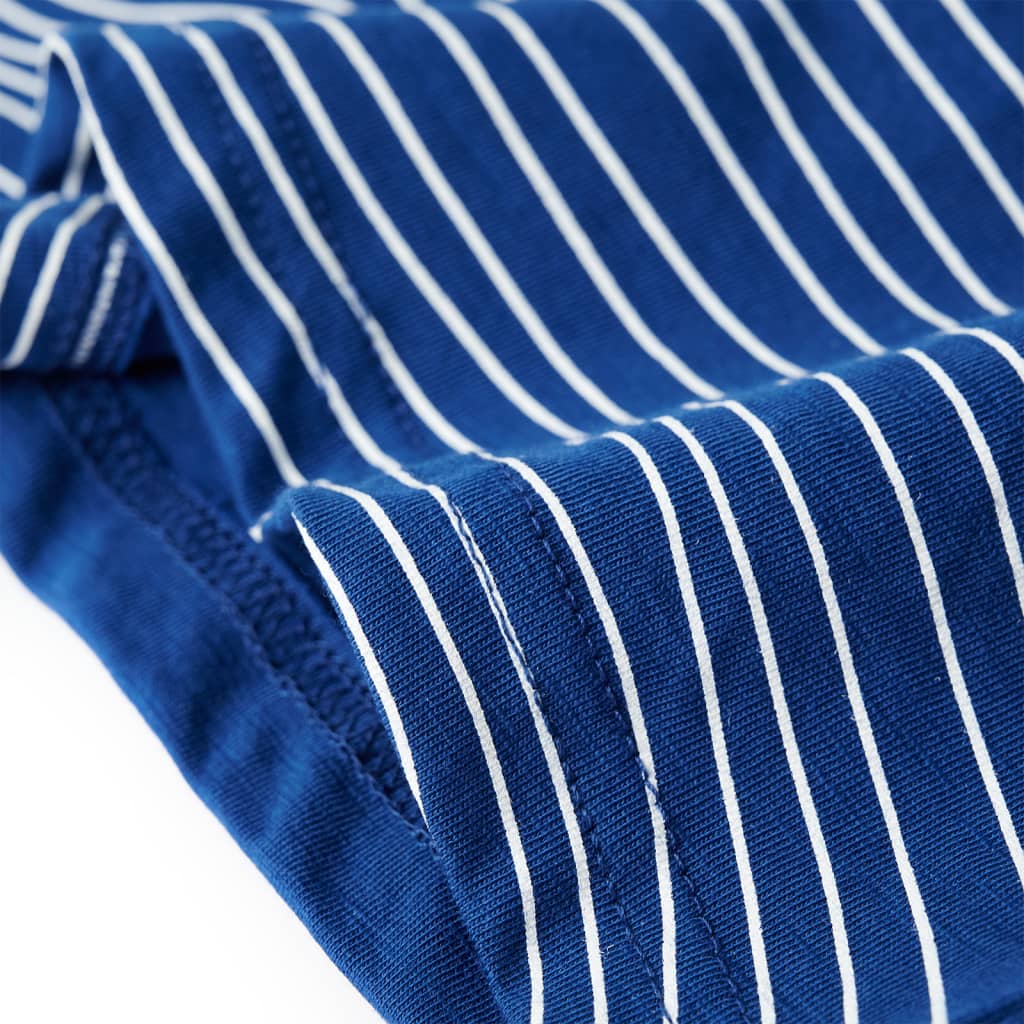 T-shirt til børn str. 140 mørkeblå