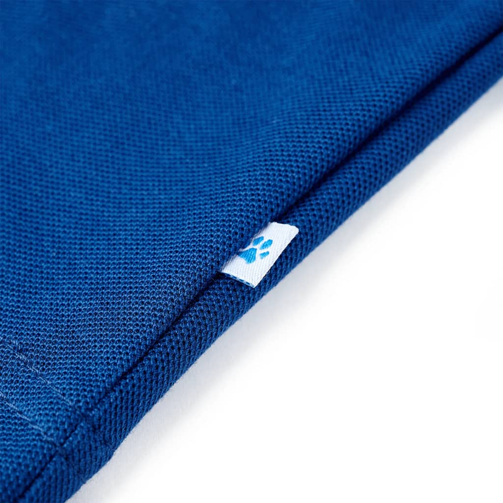 Poloshirt til børn str. 140 mørkeblå