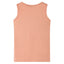 Tanktop til børn str. 128 lys orange