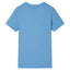 T-shirt til børn str. 116 blå