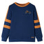 Sweatshirt til børn str. 116 indigoblå