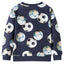Sweatshirt til børn str. 104 marineblå