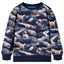 Sweatshirt til børn str. 140 marineblå