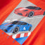 Langærmet T-shirt til børn str. 104 cm orange