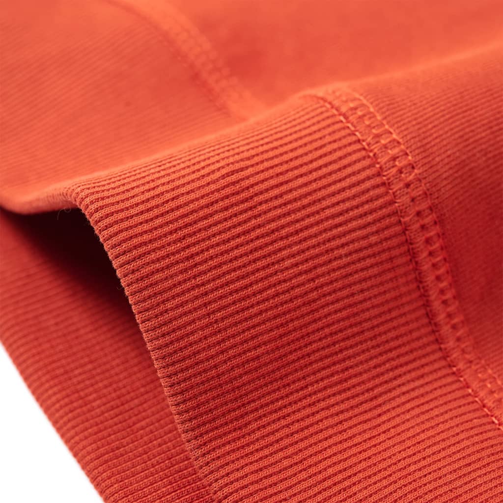 Sweatshirt til børn str. 104 orange