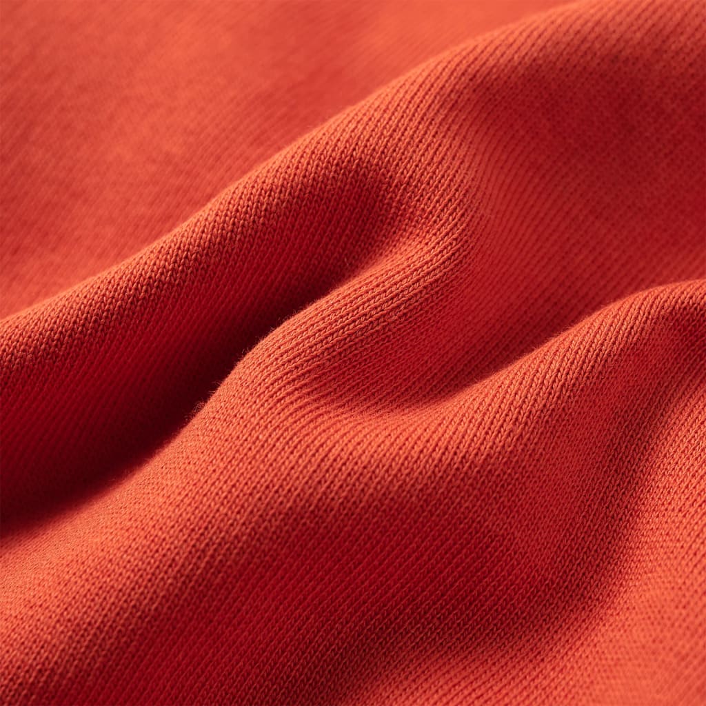 Sweatshirt til børn str. 104 orange