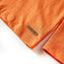 Langærmet T-shirt til børn str. 128 cm orange