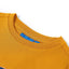 Langærmet T-shirt til børn str. 104 okkergul