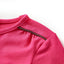 Langærmet T-shirt til børn str. 128 pink