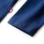 Langærmet T-shirt til børn str. 140 marineblå