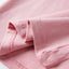 Langærmet T-shirt til børn str. 116 lyserød