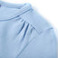 Langærmet T-shirt til børn str. 104 lyseblå