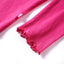 Langærmet T-shirt til børn str. 128 pink