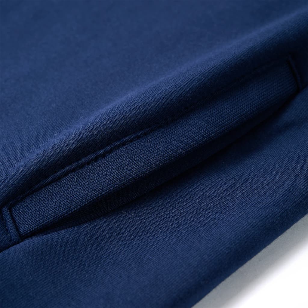 Sweatshirtkjole til børn str. 92 marineblå