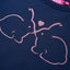 Sweatshirt til børn str. 116 marineblå