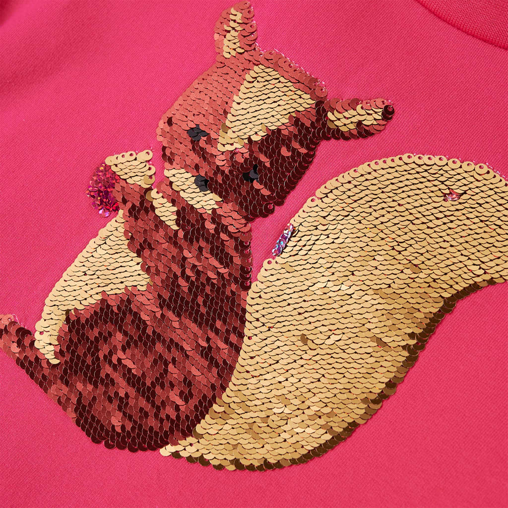 Sweatshirt til børn str. 116 pink