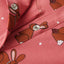 Onesie med hætte til børn str. 92 gammelrosa