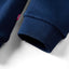Sweatshirt til børn str. 116 marineblå