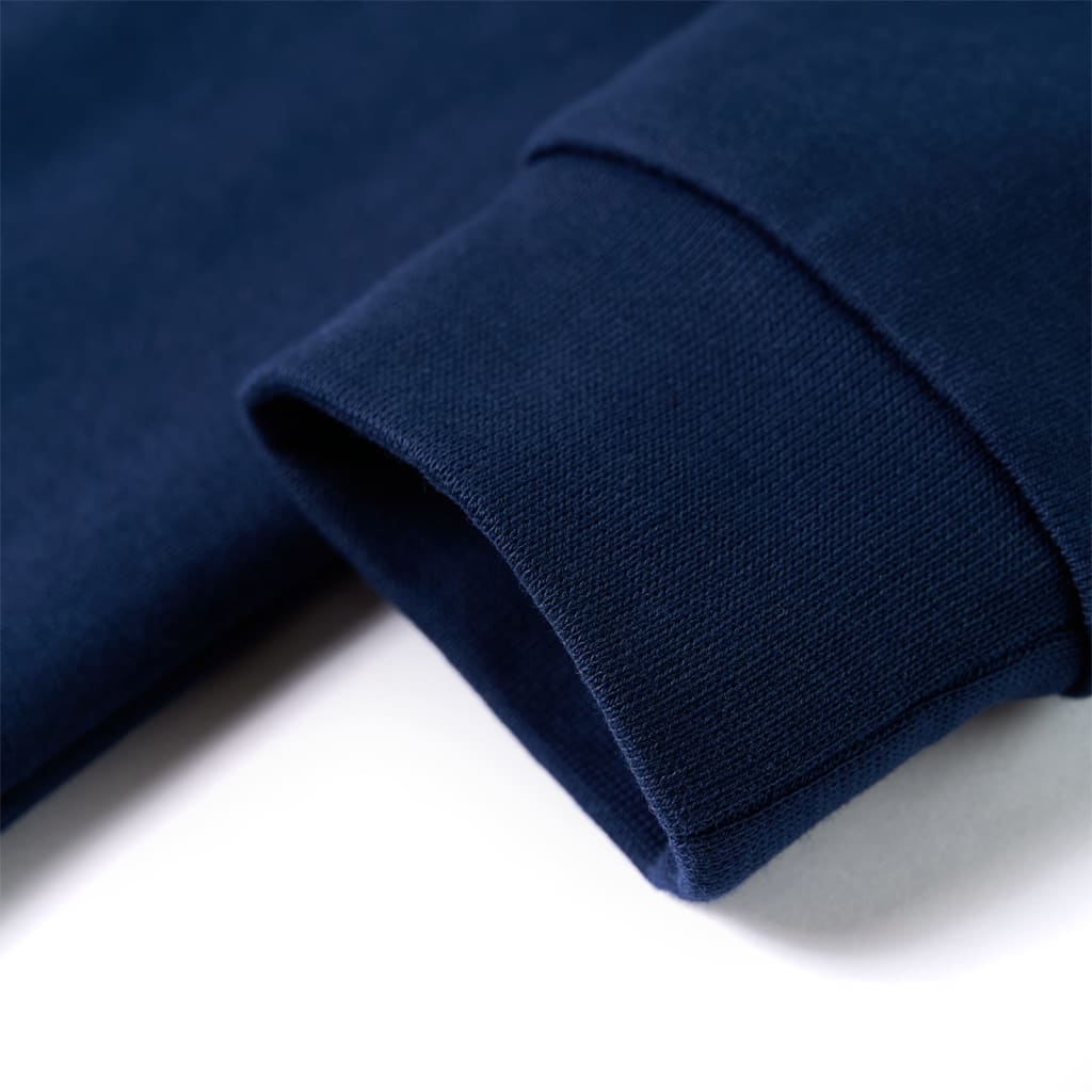 Sweatshirtkjole til børn str. 92 marineblå