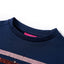 Sweatshirtkjole til børn str. 116 marineblå