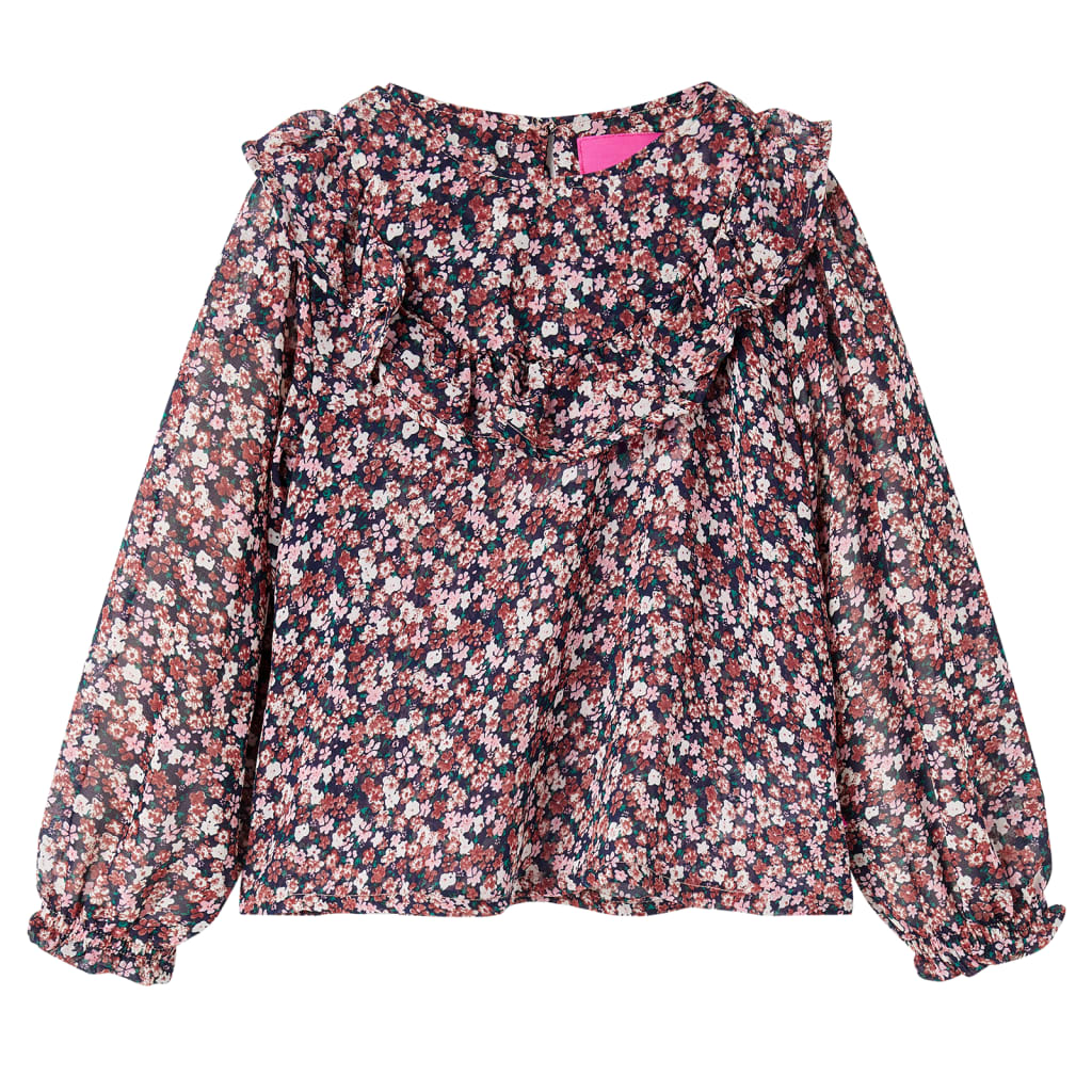 Bluse til børn str. 128 pink