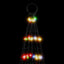 LED-juletræ 1534 LED'er 500 cm flerfarvet lys