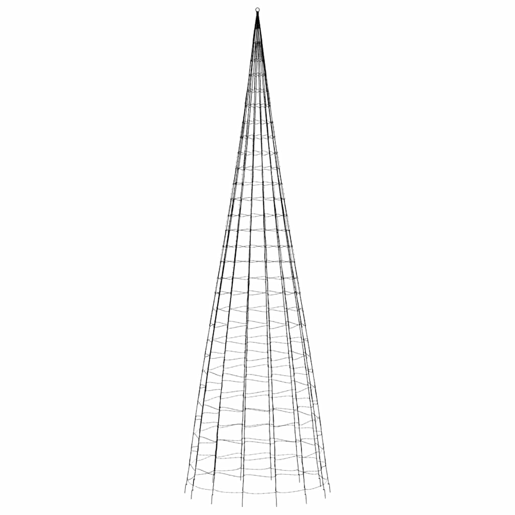 LED-juletræ 3000 LED'er 800 cm blåt lys