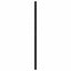 udskiftningsgavl 75 cm metal sort